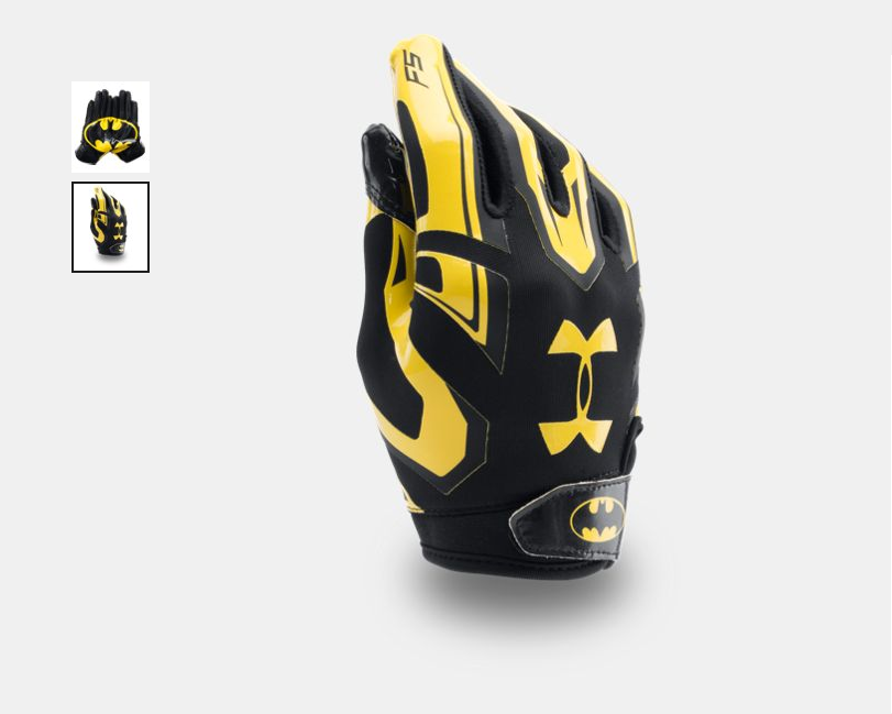 Guantes under top armour batman